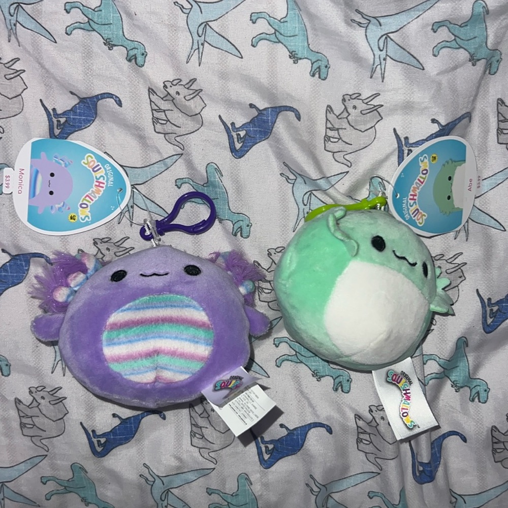 Squishmallow cute keychains